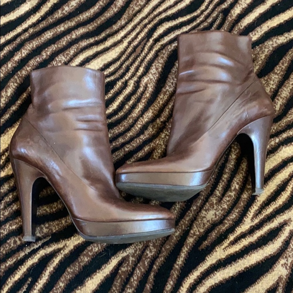 Prada heeled ankle boots sz 11